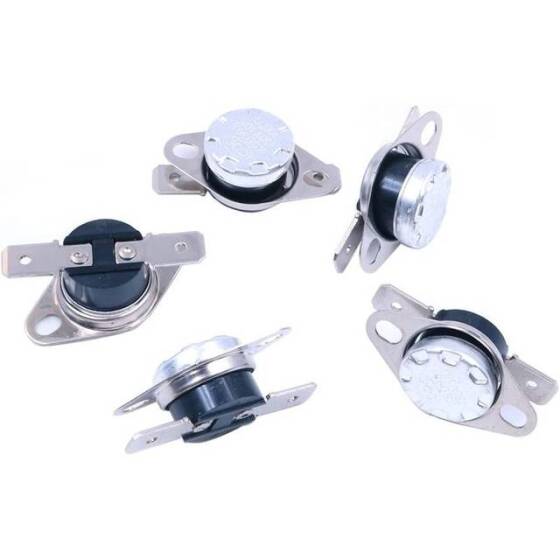 Bakelite KSD301 100 Degree Normally Closed NC Temperature Controlled Switch Thermostat 250V 10A Temperature Control - 4