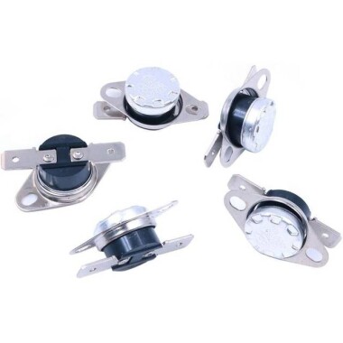 Bakelite KSD301 120 Degree Normally Closed NC Temperature Controlled Switch Thermostat 250V 10A Temperature Control - 3