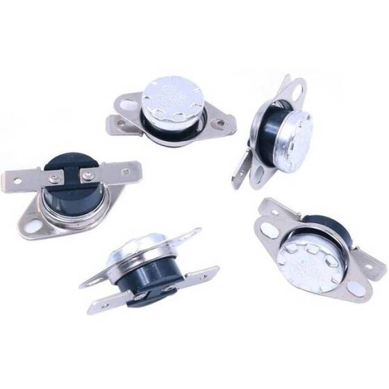 Bakelite KSD301 120 Degree Normally Closed NC Temperature Controlled Switch Thermostat 250V 10A Temperature Control - 3