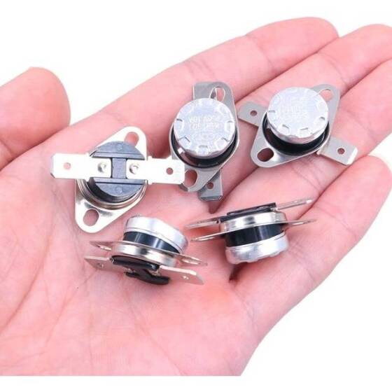 Bakelite KSD301 120 Degree Normally Closed NC Temperature Controlled Switch Thermostat 250V 10A Temperature Control - 5