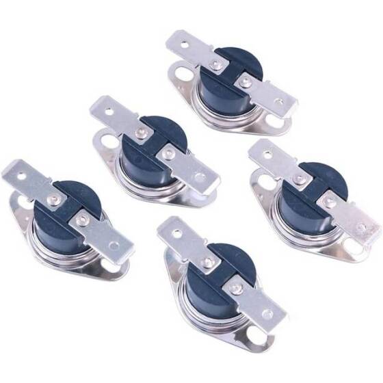 Bakelite KSD301 120 Degree Normally Open NC Temperature Controlled Switch Thermostat 250V 10A Temperature Control - 4