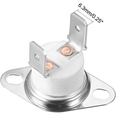 Bakelite KSD301 155 Degree Normally Open NC Temperature Controlled Switch Thermostat 250V 10A Temperature Control - 3