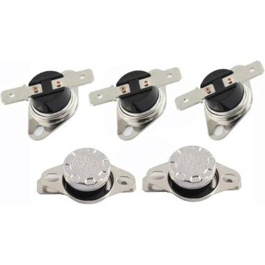 Bakelite KSD301 75 Degree Normally Open NC Temperature Controlled Switch Thermostat 250V 10A Temperature Control - 1