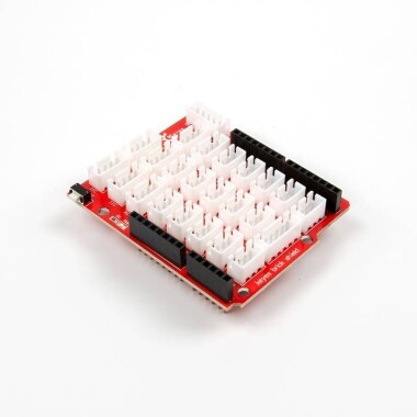 Base Sensor I/O SHIELD Expansion Board Module for Arduino Base Shield Sensor Expansion Board - Red (Works With Arduino AMTS I/O Port Board) - 5