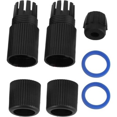 Black 12V NonstAndard POE Waterproof Injector Adapter Cable DC Female Plug - 2