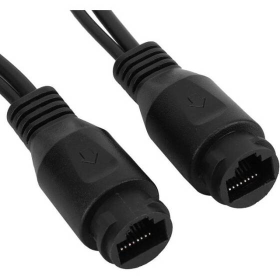 Black 12V NonstAndard POE Waterproof Injector Adapter Cable DC Female Plug - 4