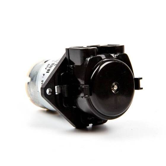 Black 24V Silicone Tube Liquid Pump ID:3mm-OD:5mm- 19-100 mL/Min. - 1