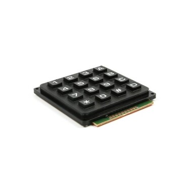 Black 4x4 Keyboard - 1