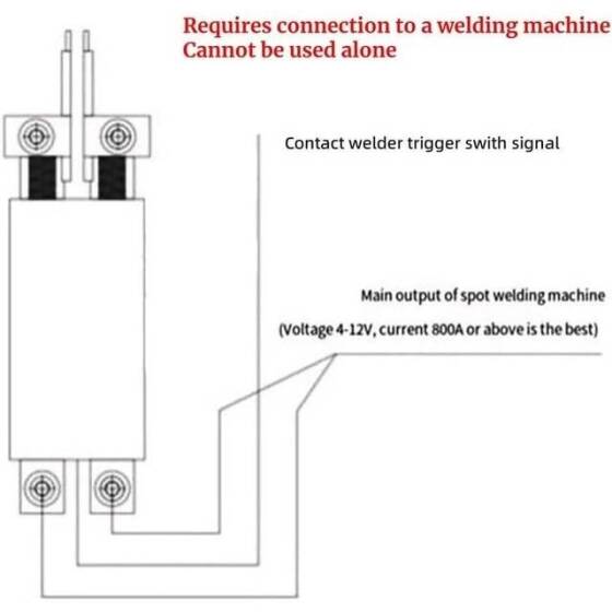 Black DIY Integrated Spot Welding Pen Spot-Welding Machine - 3