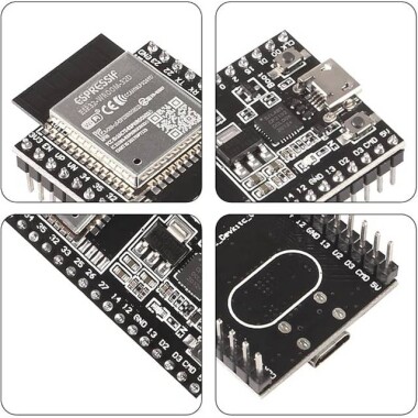 Black DIY Kit Electronic ESP32-DEVKITC Core Board - ESP32 Development Doard ESP32-WROOM-32D For Arduino - ESP32-WROOM-32D - 2