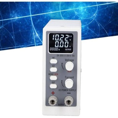 Black SPPS305D 30V5A Color Screen Storage DC Regulated Power Supply With Cable 110V US Plug - 4