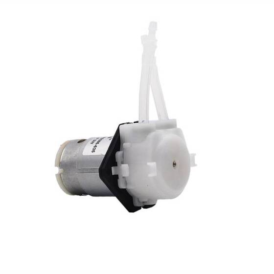 Black Type L 12V BPT Tube Liquid Pump ID:3mm-OD:5mm- 19-100 mL/Min. - 4