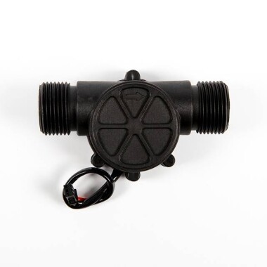 Black Water Flow Sensor (Sea) YF-G1 Flowmeter DN25 2-100L/min 5-24V - 5