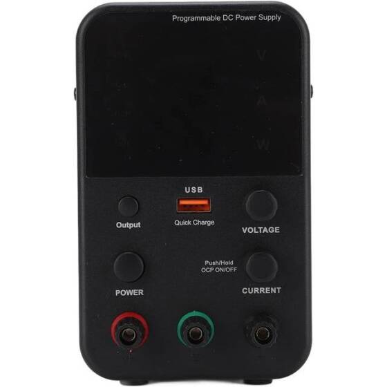 Black WPS3010H 30V 10A DC Adjustable RegulaTor Power Supply With Cable 110V US Plug - 1