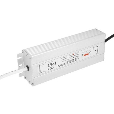 BlackxH-24V-120W 5A Led Ultra Thin Fiberglass Panel Slender Strip Switching Power Supply With Wire - 4