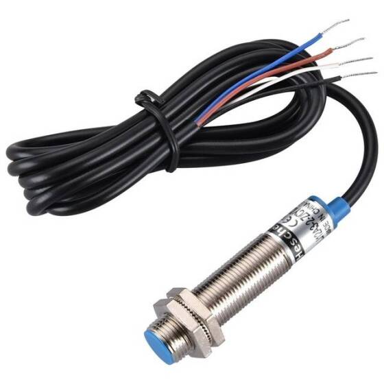 Blue Embedded Type LJ12A3-2-Z/CY Inductive Proximity Sensor Switch Note:DC is Normally Open and Normally Closed Random Wire Color - 1