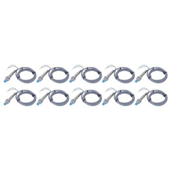 Blue M8 LJ8A3-2-J/EZ AC36-250V Inductive Proximity Sensor Switch Note:DC Two Wire Normally Open Random Wire Color - 4