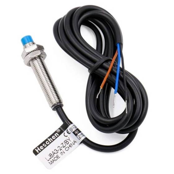 Blue M8 LJ8A3-2-Z/BY PNP DC6-36VNPN Inductive Proximity Sensor Switch Note:DC Three Wire Normally Open Random Wire Color - 2
