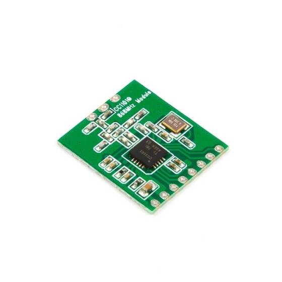 CC1101 868Mhz Wireless Transceiver Module With Antenna Round Hole - 3