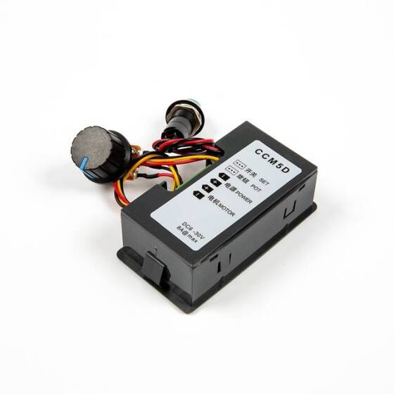 CCM5D Digital Display LED 6V 12V 24V PWM Motor Controller Adjustable Speed Control Regulator Power-Off Permanent Dropshipping - 5