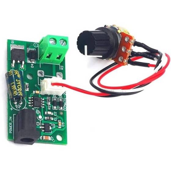 CCMMini Micro PWM DC Motor Speed Controller 6V 12V 24V Universal 3A Small Speed Control Board - 3