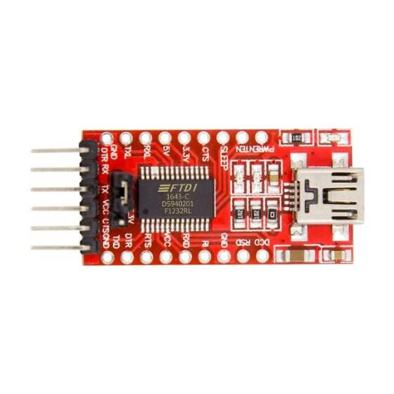 China Chip FT232RL FT232 USB to TTL Download Cable to Serial - 2