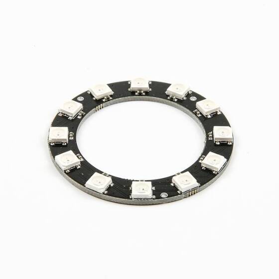 CJMCU 12Bit WS2812 5050 RGB Led Built-in Full-Color Driving Lights Circle Development Board 50x35mm - 6