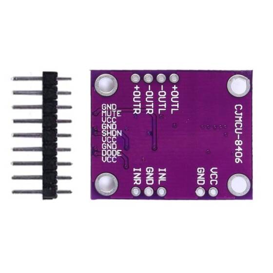 CJMCU-8406 PAM8406 No Interference Stereo Class D Audio Power Amplifier Module Development Board - 3