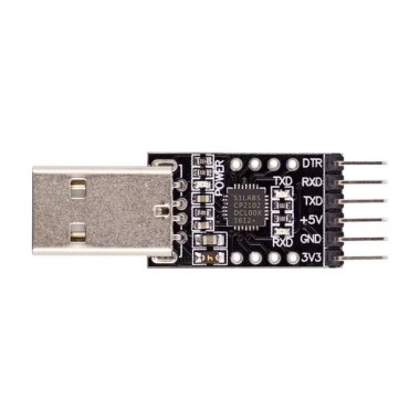 CP2102 USB 2.0 to TTL UART Module 6 Pin Black - 2