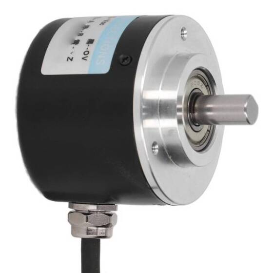 D10mm Hollow Shaft DC5-24V 2000 Pulses Incremental Photoelectric Rotary Encoder PNP Voltage Output - 2