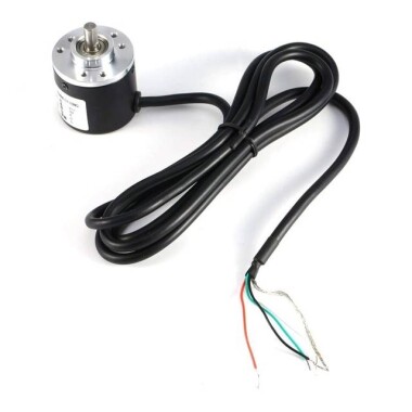 D6mm Hollow Shaft DC5-24V 50 Pulses Incremental Photoelectric Rotary Encoder NPN Open Collector - 5