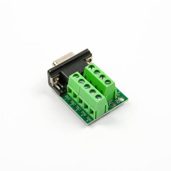 DB9 Breakout Connector RS232 Serial 9 Pin Connector DB9 Terminal Female with Screw - 4