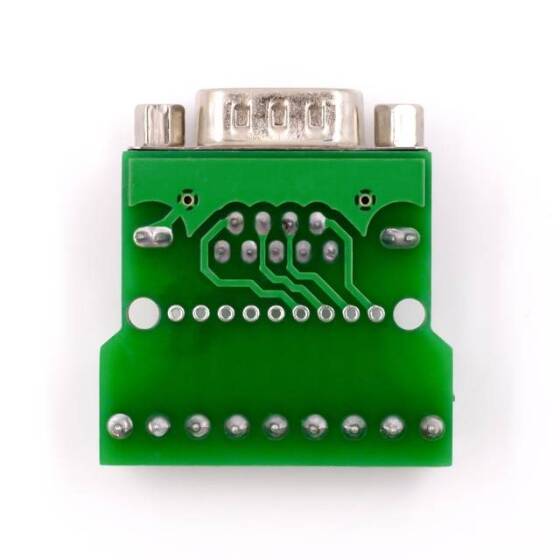 DB9 Male Header - Transfer Screw - Connection Terminal - 9 Pin - RS232 - RS485 Converter Board - 3