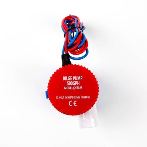 DC 12V 500GPH Bilge Pump - 2