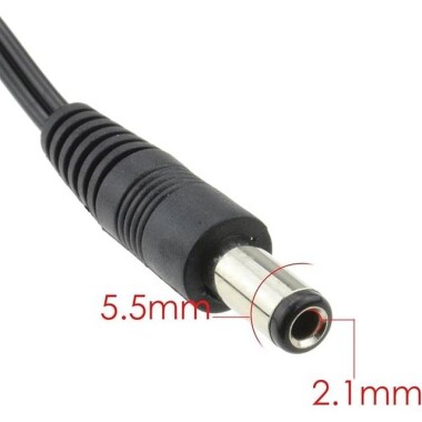 DC Power Connector Male 5.5x2.1mm - 3