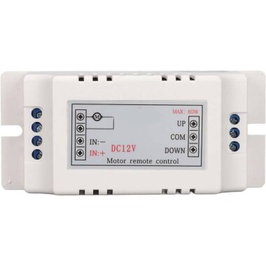 DC12V 10A Motor Controller Forward And Reverse Motor Speed Controller With Wireless Remote Controller 433MHZ - With Battery - 4