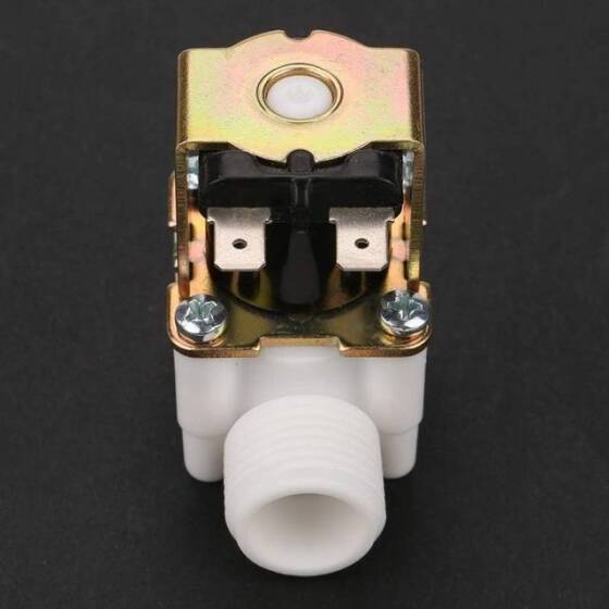 DC12V N/O G1/2 Male Thread Plastic Electric Solenoid Valve Water Air Inlet Flow Switch For 0-02-0-8Mpa - 5