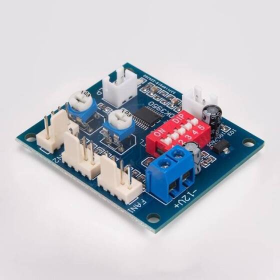 DC12V PWM DC Fan Speed Controller Variable Speed Temperature Speed Controller With Temperature Probe High Temperature Alarm - 2