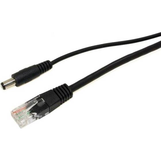 DC5.5x2.1mm Gigabit PoE Splitter 48V To 12V 1A - 3