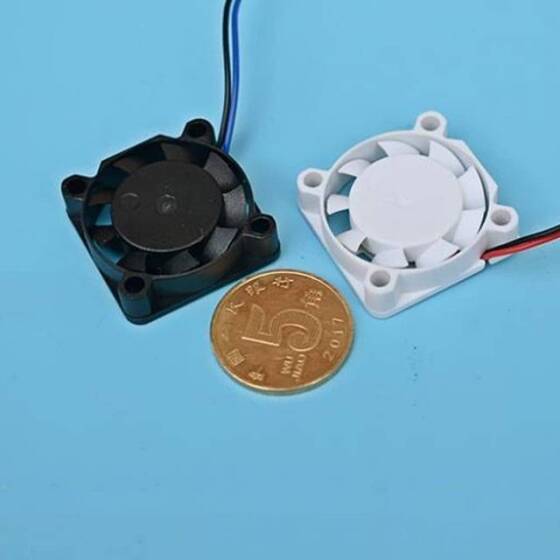 DC5V 2507 Hydraulic Cooling Fan With XH2-54-2P 30cm Cable Size:25x25x7mm - 4