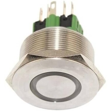 Diffused 28mm Leg 2mm Pacifier LED Green Use 2V 20mA - 4