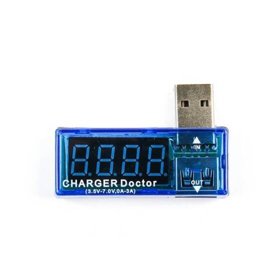 Digital USB Mobile Power Charging Current Voltage Tester Meter Mini USB Charger Doctor Voltmeter Ammeter - 6