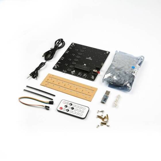 DIY 8x8x8 Led Music Kit without Acrylic Case - 1