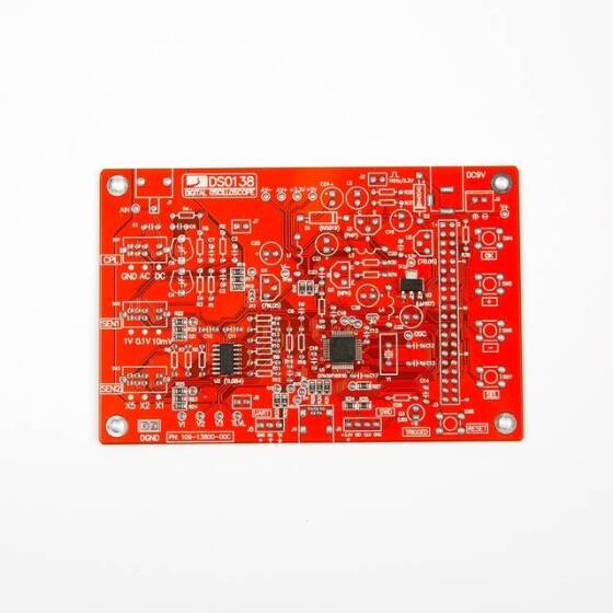 DIY DSO138 Digital Oscilloscope Kit - Electronic Spare Parts Production Suite - 4