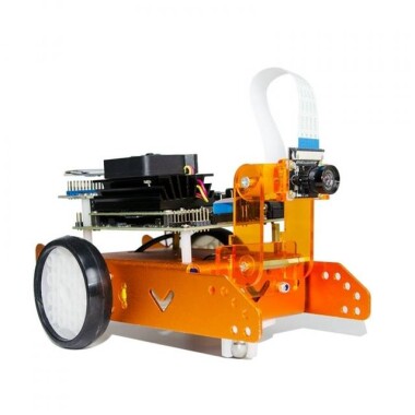 DIY Nvidia Jetsonnano Development Learning Kit (With Battery) (With JETSON NANO Motherboard And Dual-Frequency Network Card) Orange - 2