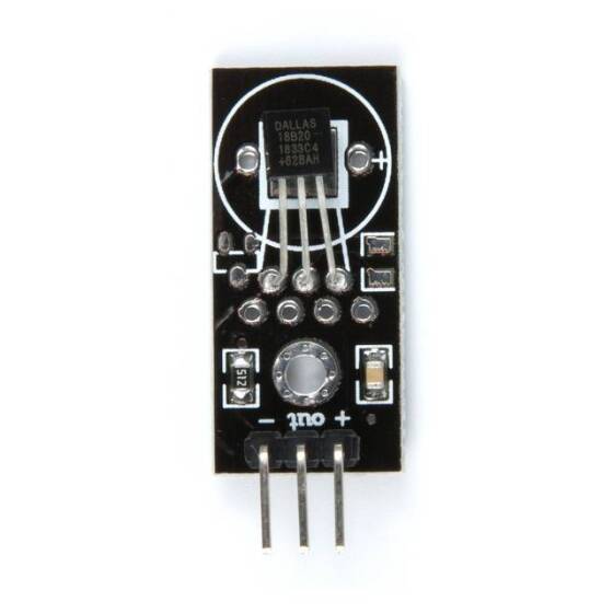 DS18B20 Digital Temperature Sensor Module With Cable - 1