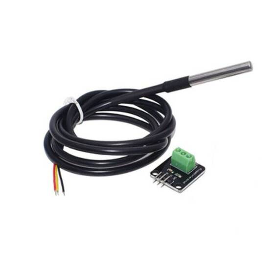 DS18B20 Waterproof Temperature Sensor Module - 1