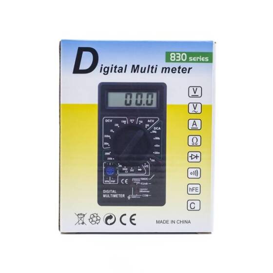 DT830D Digital Multimeter Without Battery - 6