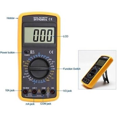 DT9205A Digital Multimeter Without Battery - 3