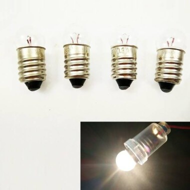 E10 Bulb 4.8V 0.5A 0 - 1